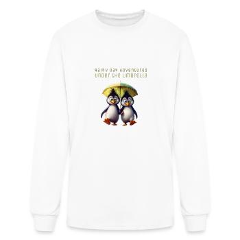 Under the Umbrella - Men's Long Sleeve T-Shirt - white - Front
