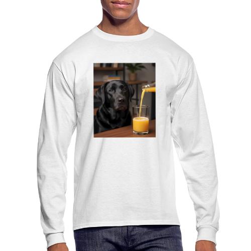 Golden Retriever Chill Juice Vibes - Men's Long Sleeve T-Shirt