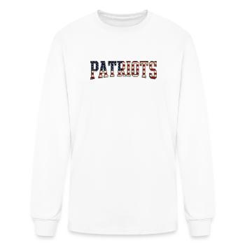 Patriots - Men's Long Sleeve T-Shirt - white - Front
