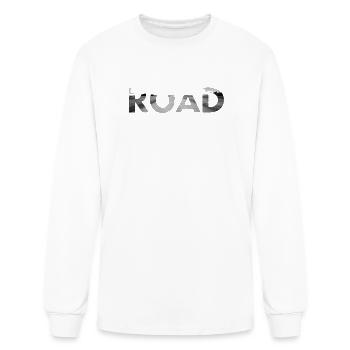 Road Logo Design - Men's Long Sleeve T-Shirt - white - Front
