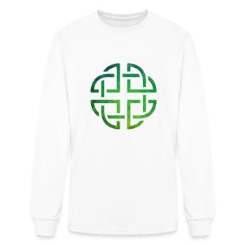 Celtic Knot - Men's Long Sleeve T-Shirt - white - Front