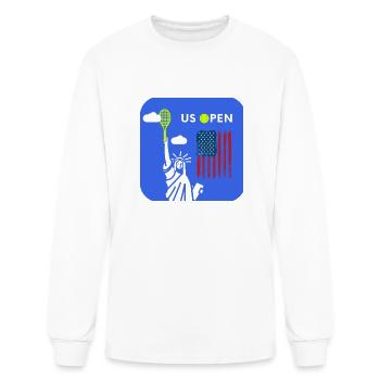 US open - Men's Long Sleeve T-Shirt - white - Front