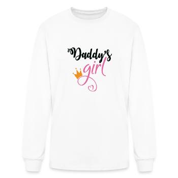 daddys Girl Dad - Men's Long Sleeve T-Shirt - white - Front