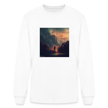 Faith - Men's Long Sleeve T-Shirt - white - Front