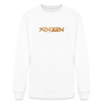 Xendgen Ember Glyph - Men's Long Sleeve T-Shirt - white - Front