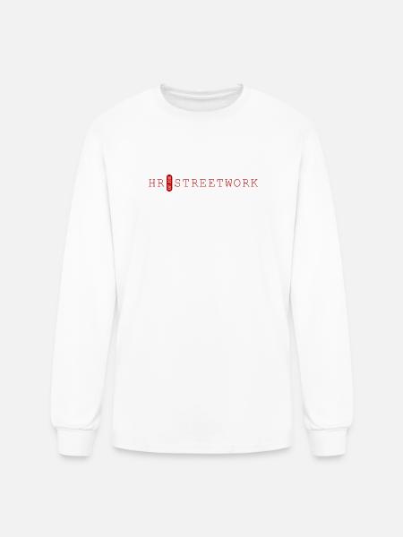 HR Streetwork Urban Glyph - Men's Long Sleeve T-Shirt - white