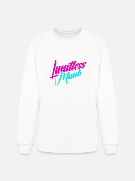 Limitless Minds - Men's Long Sleeve T-Shirt - white