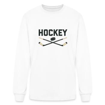 Hockey - Men's Long Sleeve T-Shirt - white - Front