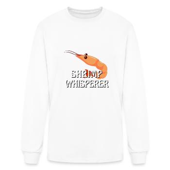 Shrimp Whisperer - Funny Shrimps Lover - Men's Long Sleeve T-Shirt - white - Front