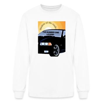 The Number One Road Legend - Men's Long Sleeve T-Shirt - white - Front