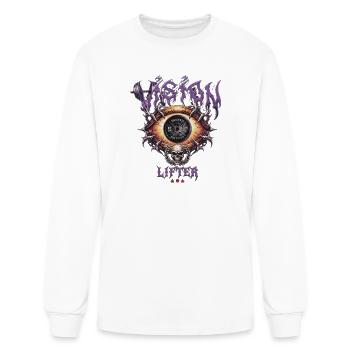 Wrath Lifter Skull Weights - Men's Long Sleeve T-Shirt - white - Front