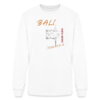Bali, Indonesia - Men's Long Sleeve T-Shirt - white - Front