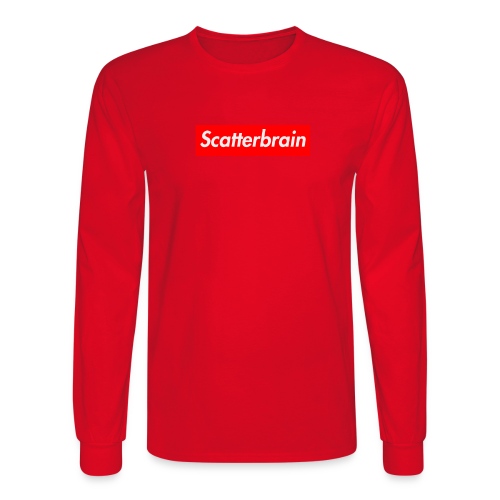 scatterbrain logo - Men's Long Sleeve T-Shirt