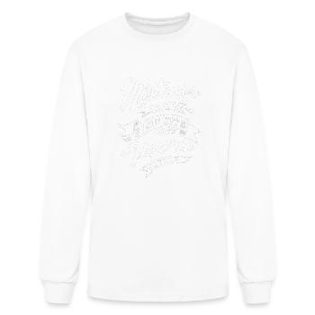 typography mistake are proof thatyour thing - Men's Long Sleeve T-Shirt - white - Front