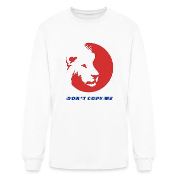 Logopit cop - Men's Long Sleeve T-Shirt - white - Front