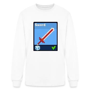 Sword - Men's Long Sleeve T-Shirt - white - Front