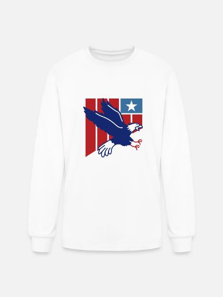 American 4th of July - Men's Long Sleeve T-Shirt - white