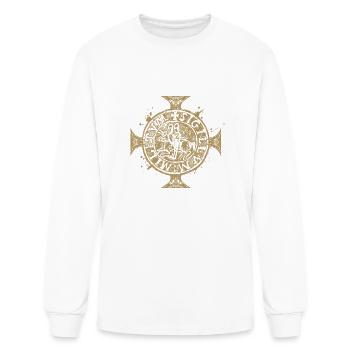Vintage Knight Templar Knights Templar - Men's Long Sleeve T-Shirt - white - Front