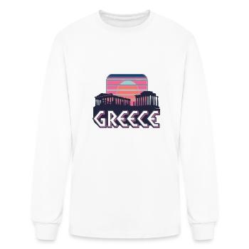 Greece for Greek and Greek Woman Greece - Men's Long Sleeve T-Shirt - white - Front