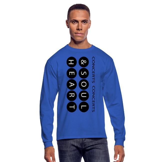 Heart & Soul concerts text design 2021 flip