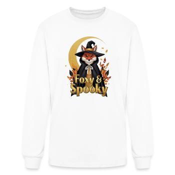 Foxy & Spooky - Men's Long Sleeve T-Shirt - white - Front