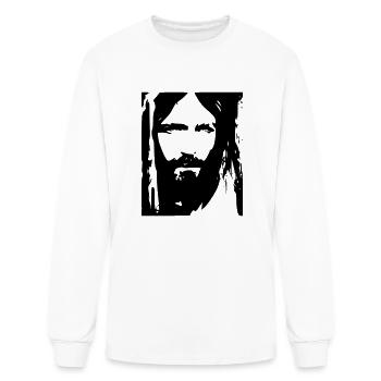 Jesus Christ Christian Messiah Redemption Mercy - Men's Long Sleeve T-Shirt - white - Front