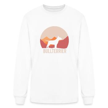 Bull Terrier - Men's Long Sleeve T-Shirt - white - Front