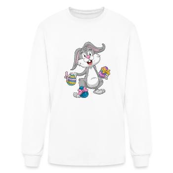 Easter Bunny - Men's Long Sleeve T-Shirt - white - Front