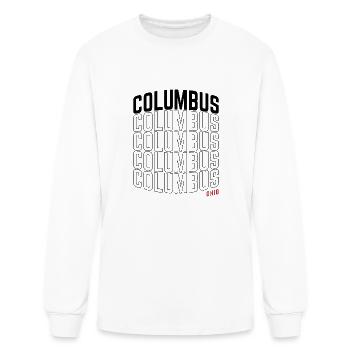 Columbus Ohio - Men's Long Sleeve T-Shirt - white - Front