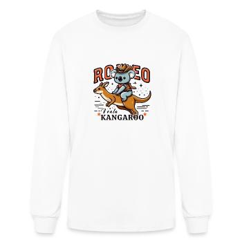 Koala Roo Rodeo Roundup - Men's Long Sleeve T-Shirt - white - Front