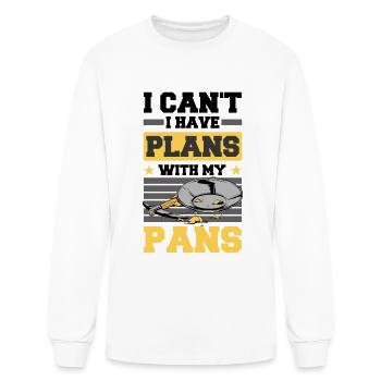 Panning for gold - Men's Long Sleeve T-Shirt - white - Front