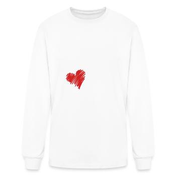 Travel Does The Heart Good - Men's Long Sleeve T-Shirt - white - Front