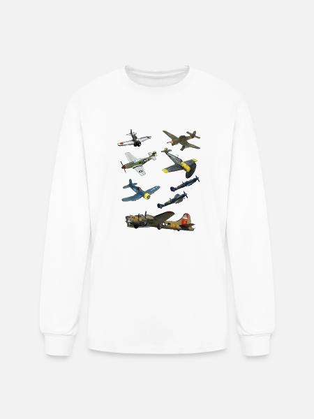 Ww2 Planes Warbirds - Men's Long Sleeve T-Shirt - white