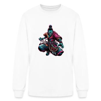 Fury of the Cursed Monk - Men's Long Sleeve T-Shirt - white - Front