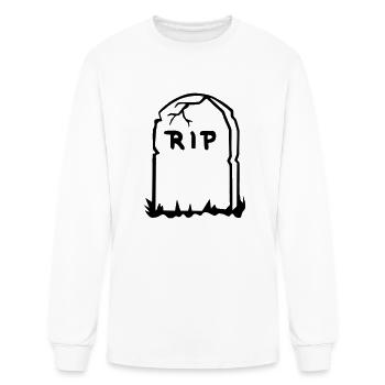 tombstone - Men's Long Sleeve T-Shirt - white - Front