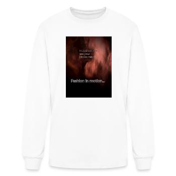 Fashion in Motion Flame - Men's Long Sleeve T-Shirt - white - Front