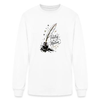 Poetry in Motion Quill - Men's Long Sleeve T-Shirt - white - Front