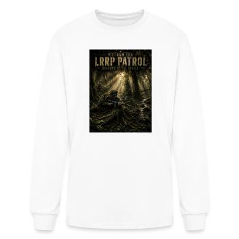 LRRP Patrol Vietnam Jungle Shadows - Men's Long Sleeve T-Shirt - white - Front