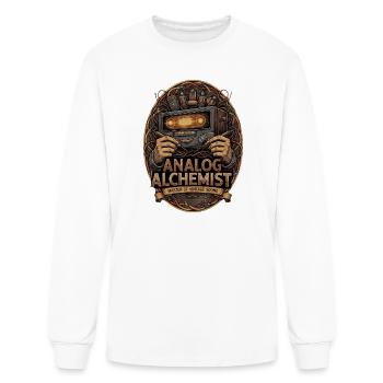 A161_-_Edited_result - Men's Long Sleeve T-Shirt - white - Front