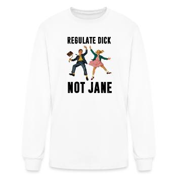 Retro Kids Jumping: Gender Equality - Men's Long Sleeve T-Shirt - white - Front