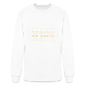 Free Leonard Peltier - Men's Long Sleeve T-Shirt - white - Front