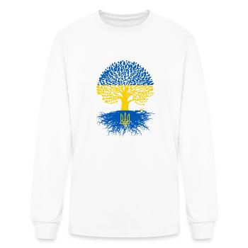 Ukraine - Men's Long Sleeve T-Shirt - white - Front