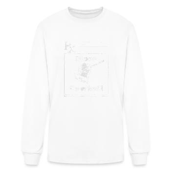 Funny Cowbell Novelty Comedy - Men's Long Sleeve T-Shirt - white - Front