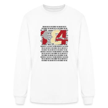 George Orwell - Nineteen Eighty-Four - Men's Long Sleeve T-Shirt - white - Front