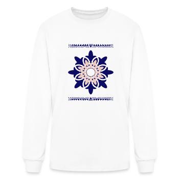 ORNAMENTAL DESIGN - Men's Long Sleeve T-Shirt - white - Front