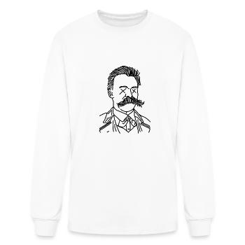 Dead Nietzsche - Men's Long Sleeve T-Shirt - white - Front
