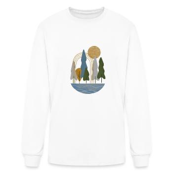 Forest Gateway - Men's Long Sleeve T-Shirt - white - Front