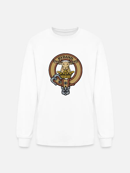 Clan Gordon Crest - Men's Long Sleeve T-Shirt - white