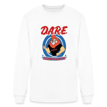 DARE Graduate - Men's Long Sleeve T-Shirt - white - Front