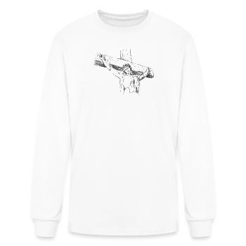 Died for my sins - Men's Long Sleeve T-Shirt - white - Front